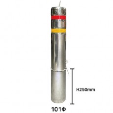 스텐일자볼라드(매립이동) 101Φ